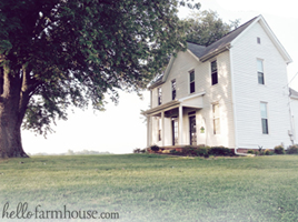 Old Pennsylvanian farmhouse