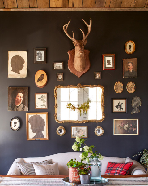 farmhouse dark walls