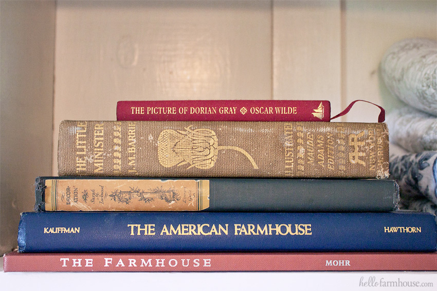 Farmhouse bookshelf