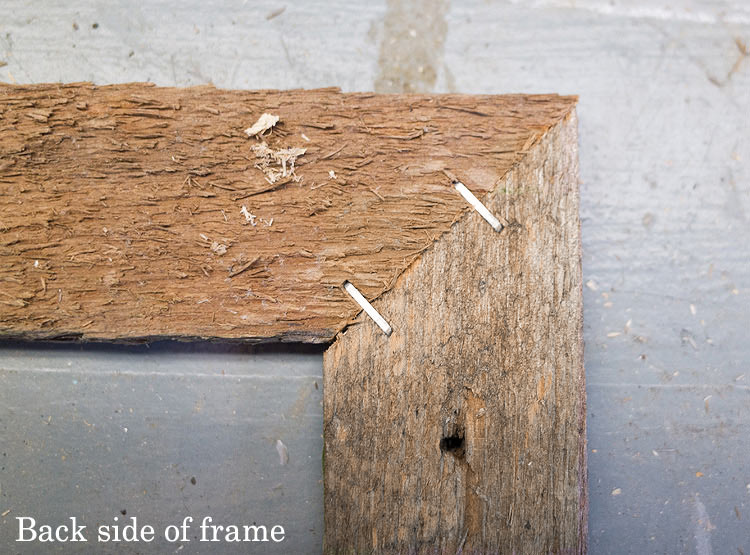 How To Make An Easy Diy Rustic Frame, Diy Rustic Wooden Picture Frames