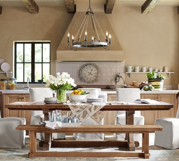 Add fixer upper style to any room with a farmhouse chandelier
